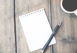 Pen and paper